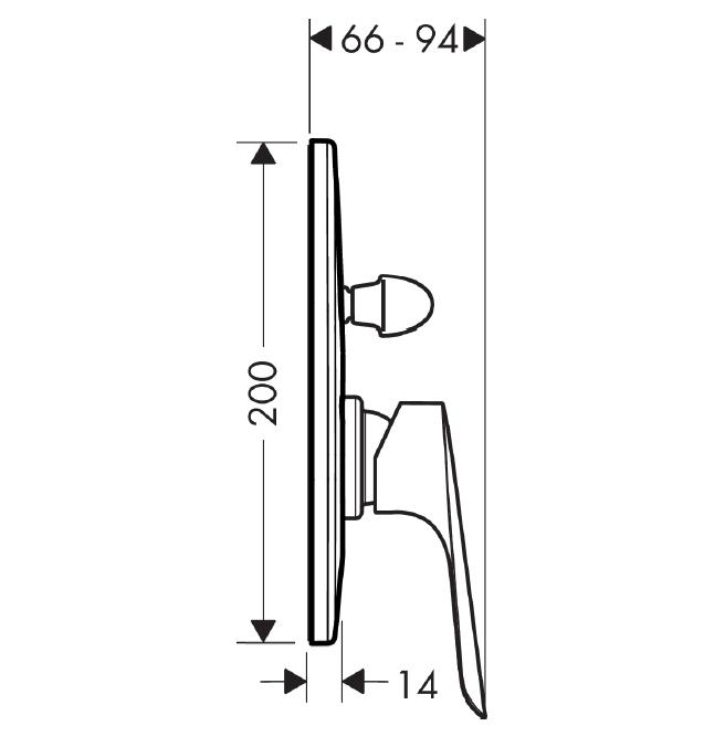 საშხაპე შემრევი ონკანი