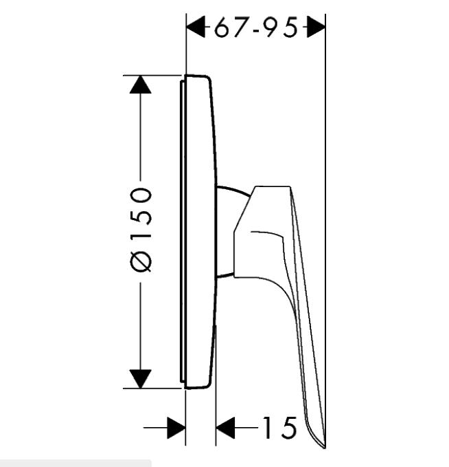 საშხაპე შემრევი ონკანი