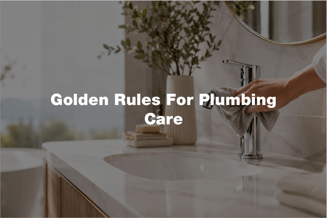 How to Keep Your Bathroom Fixtures and Faucets Looking Like New — The Golden Rules of Care and Cleaning